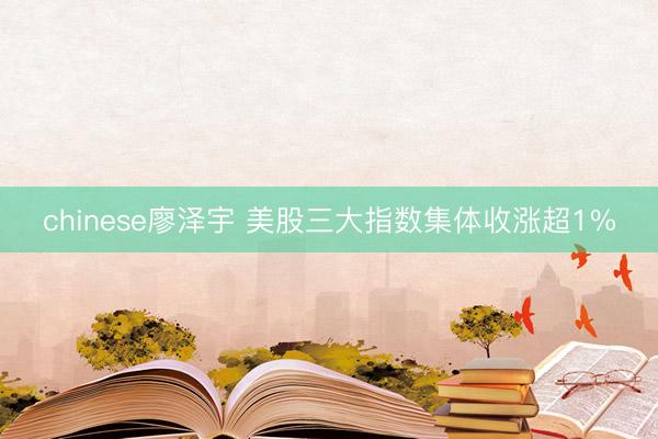 chinese廖泽宇 美股三大指数集体收涨超1%