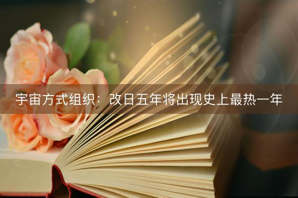 宇宙方式组织：改日五年将出现史上最热一年